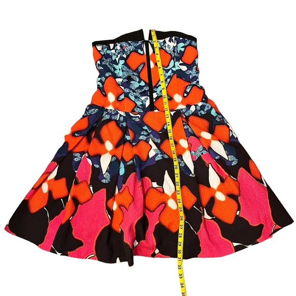 Peter Pilotto X Target - Limited Edition Bright Bold Graphic Strapless Dress - Picture 4 of 16
